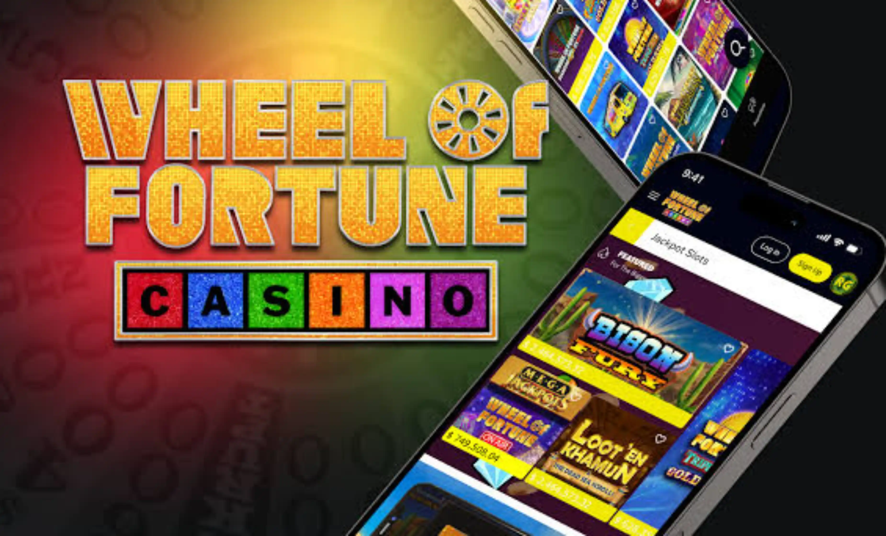 WheelOfFortune Casino App Screenshot